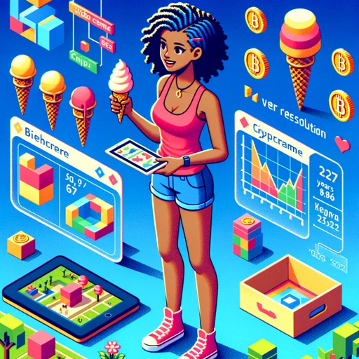 Youthful and vibrant, Nia brings a fresh, optimistic perspective to the world of crypto and ice cream.