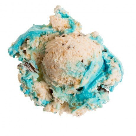 image of MultiSig S'mores made with vanilla ice cream, graham crunch, chocolate pieces, marshmallow swirl